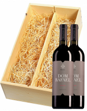 Wijnkist met Herdade do Mouchão Alentejo Dom Rafael Tinto